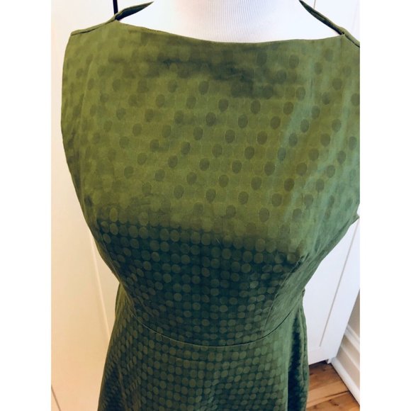 Heartbreaker Fashion Polka Dot Green Dress Size Medium - Picture 2 of 5